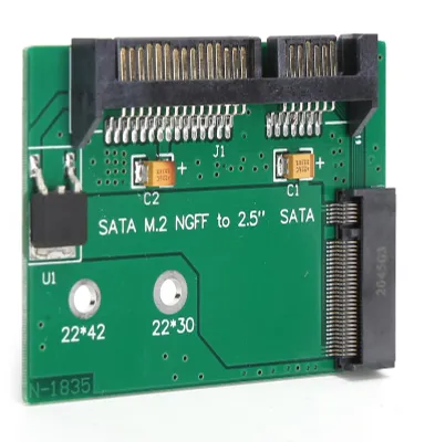 Obrázok produktu pre Adaptér M.2 NGFF SSD na 2,5-palcový SATA3 – prevodník SSD – príslušenstvo pre počítačové pevné disky