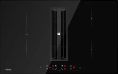 Produktbild von CIARRA ONE indukční varná deska s odsavačem 83 cm Indukční varná deska se 4 plotýnkami 2 boostery 1 flexi zóna 7000W Funkce Stop & Go VMB834BBFEH