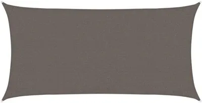 Immagine prodotto di Tenda da sole rettangolare XL - 3 x 6 m - antracite - 160 g/m² HDPE - protezione UV al 90% - traspirante e impermeabile - per grandi terrazze, giardini e vialetti