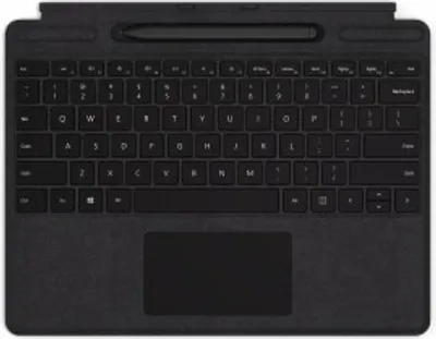 Produktbild von Microsoft Surface Pro X Signature Tastatur + Slim Pen Noir Microsoft Cover port AZERTY Belge