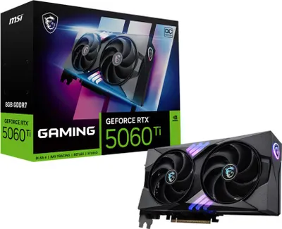 Obrázek produktu pro Grafická karta MSI GeForce RTX™ 5060 Ti 8G GAMING OC, 8GB GDDR7, 128bitová