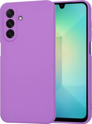 Zdjęcie produktu dla Silikonowe etui fioletowe do Samsung Galaxy A26 5G KP36559