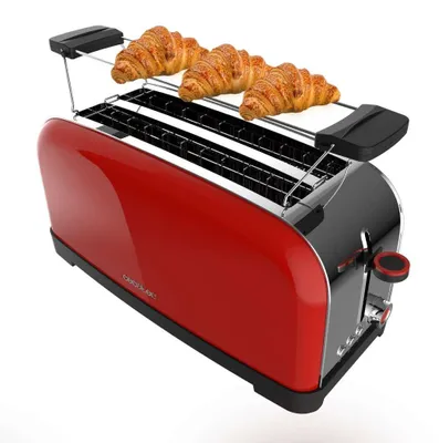 Obrázek produktu pro Cecotec Vertikální topinkovač Toastin' time 1500 Red