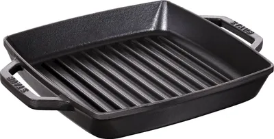 Produktbild von Gusseisen Grillpfanne mit zwei Griffen - 23 cm