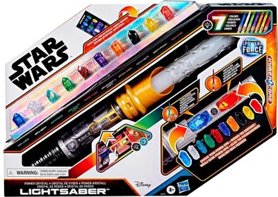 Produktbild von Star Wars Power-Kristall Lichtschwert, Junge, 4 Jahr(e), 99 Jahr(e), Fantasy, TV & Movie, Superhero, Outer Space, China, 76,2 mm