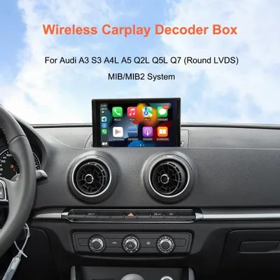 Zdjęcie produktu dla Interfejs multimedialny – Zestaw do instalacji bezprzewodowego CarPlay i Android Auto – Modernizacja systemu smartfona