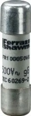 Obrázek produktu pro 10 Kus Pojistková vložka - Válcová pojistka 10x38 mm 6A FR10GG50V6