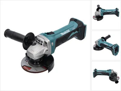 Obrázok produktu pre Makita DGA 452 Z Akumulátorová uhlová brúska 18 V 115 mm sólo - bez batérie, bez nabíjačky
