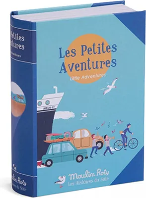 Produktbild von Box mit einer Taschenlampe zum Entwerfen von Geschichten The Adventurers, Moulin Roty