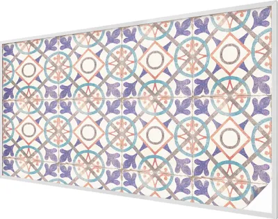 Obrázek produktu pro Vitrážová fólie na okno - 116x200 cm - vitrážový vzor - neprůhledná dekorativní fólie na ochranu soukromí - samolepicí, UV ochrana - barevná mozaika