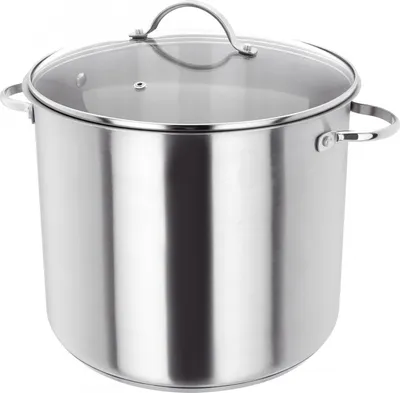 Produktbild von Judge Essentials Topf, Edelstahl, 28 cm, 13 l, Silber