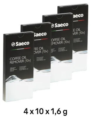 Produktbild von 4x Saeco CA6704/99 Kaffeefettlöser-Tabletten (für Kaffeevollautomaten) (4x 10 x 1,6 g)