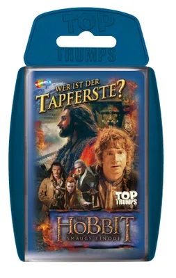 Produktbild von Top Trumps Der Hobbit - Smaugs Einöde Kartenspiel Karten Spiel Film 2 Quartett Deutsch