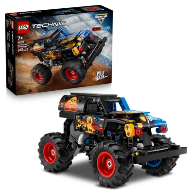 Produktbild von LEGO Technic Monster Jam Grave Digger, Monstertruck Modellbau, Spielzeug für Kinder, 42219