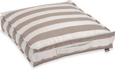 Produktbild von H.O.C.K. Classic Streifen Outdoor Matratzenkissen 50x50x10cm taupe col. 1-20