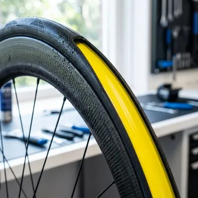 Image de BBB Tubeless Rimtape 10 m Bande de jante jaune
