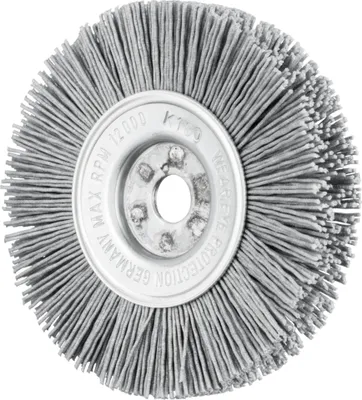 Produktbild von PFERD 43502004, Schleifbürste, Universal, Siliciumcarbid, 8000 RPM, 1,2 cm, 10 cm