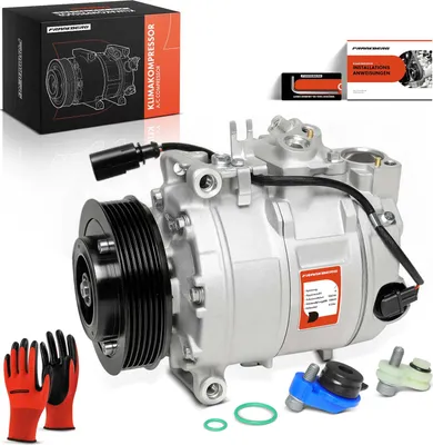 Produktbild von Frankberg 1x Klimakompressor für Audi A4 8E2 A6 4B2 1.6L 1.8L 2.4L 2.0L