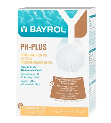 Obrázok produktu pre Bayrol pH-Plus 1,5 kg granulát ( 3 x 500g )