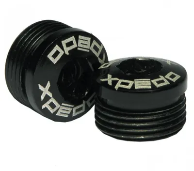Produktbild von XPEDO Abdeckkappen, schwarz (1 Paar)