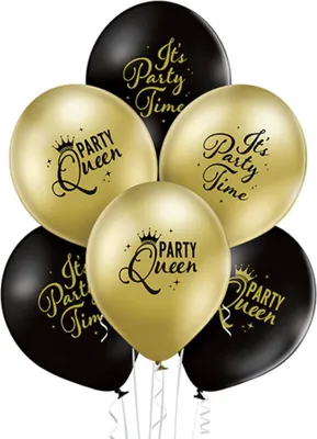 Produktbild von Luftballon Ø30cm "Party Queen" | 6 Stk.