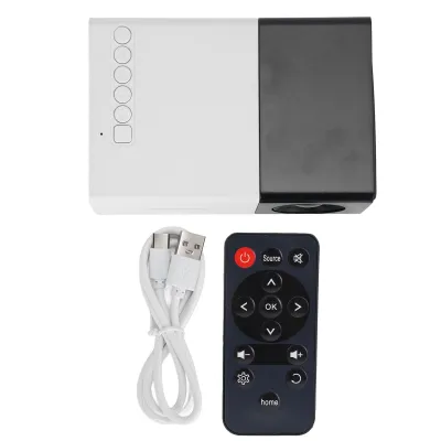 Zdjęcie produktu dla Projektor LED 1080P – przenośny projektor Full HD do kina domowego i użytku na zewnątrz