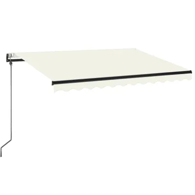 Obrázek produktu pro automatická zatahovací markýza vidaXL 350x250 cm krémová