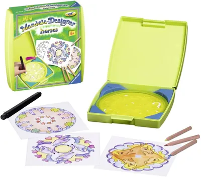 Immagine prodotto di Ravensburger 29986 Mini Mandala Disegnatore Cavalli