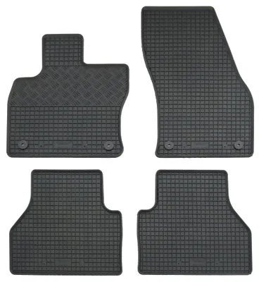 Gummifußmatten für VW Caddy V (20-) + Ford Tourneo Connect (22-), 4-teilig