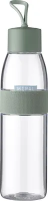 Productafbeelding van Mepal - Waterfles "Ellipse", 500 ml, PF4169 (één maat) (Transparant/Heidegroen)