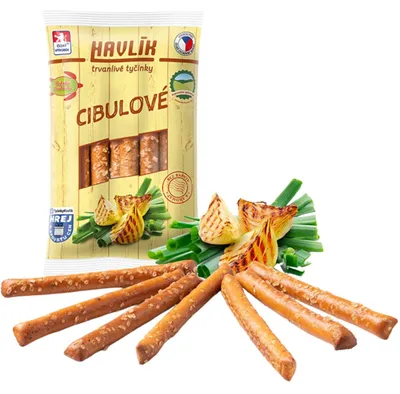 Image de Bâtonnets d'oignon Havlik 90 g