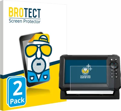 Produktbild von 2x BROTECT Schutzfolie für Lowrance Eagle 7 Displayschutz Displayschutzfolie Folie Matt Entspiegelungsfolie