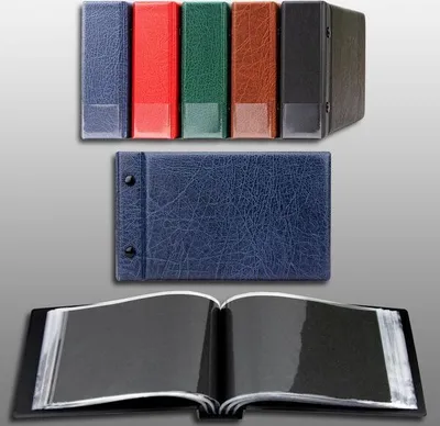 Produktbild von Prophila Collection kleines Postkarten- und Briefe-Album blau