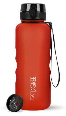 Immagine prodotto di Borraccia 720°DGREE uberBottle softTouch con filtro, rosso anguria, 1,5 l