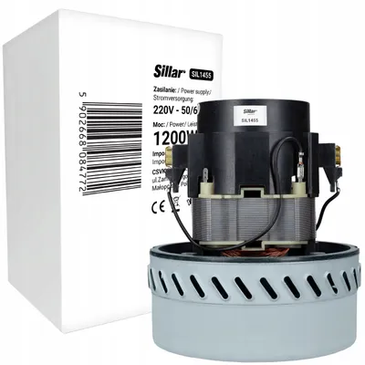 Produktbild von Sillar Staubsaugermotor Saugmotor Saugturbine Turbine 1200W ersatz für Bosch GAS-25 GAS-50