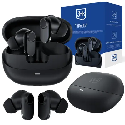 Produktbild von Kabellose TWS Kopfhörer 3mk FitPods Bluetooth 6.0 ANC
