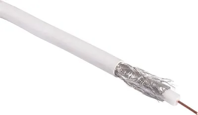 Image de Cable Satellite Blanc L  Couronne 25 M