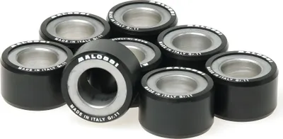 Immagine prodotto di Pesi per variatore Malossi HTRoll, dimensioni 25 x 14,9 mm, peso 10 g, confezione da 8 pezzi, codice OEM 6613561.Z0