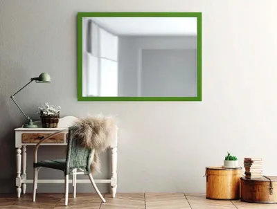 Produktbild von Zalena Rahmenspiegel PURO GRÜN 50 x 70 cm