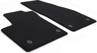 Produktbild von Fußmatten Opel Meriva B (2-teilig) Original Qualität Velour Automatten Set 2-teilig vorn schwarz