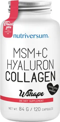 Productafbeelding van Nutriversum | Collageen, Hyaluronzuur, MSM + Vitamine C