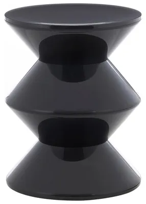 Produktbild von HowHomely | Couchtisch - Beistelltisch - 36 x 36 x 45 cm - Kaffeetisch - schwarz - Sofatisch - modern und minimalistisch