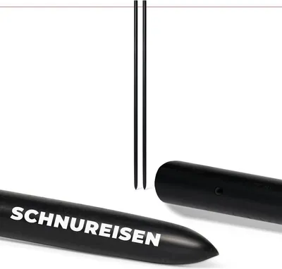 Productafbeelding van Novatool 2x schuurijzers Ø16 x 800mm, spijkers voor spanlijnen, spanlijnhouders, aardspijkers, stalen stangen, straatankers, aardingsstangen, klimrekstangen, niveaustangen