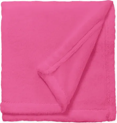 Produktbild von Kuscheldecke Flauschig 220x240 cm rosa kuschelig Tagesdecke Flanell Fleecedecke