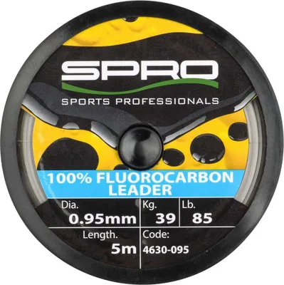 Zdjęcie produktu dla Spro 100 Fluorocarbon Leader 0,95mm 39kg 5m