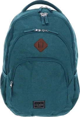 Produktbild von travelite Freizeitrucksack Rucksack mit Laptopfach Basic Melange Backpack 22L Uni Petrol