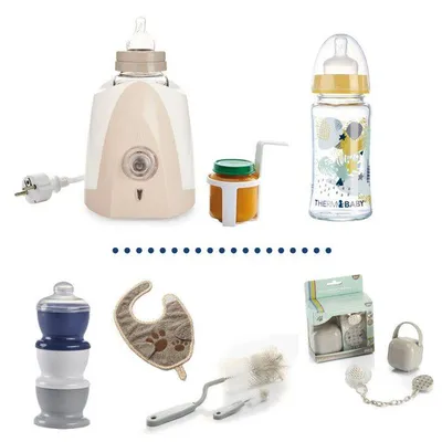 Produktbild von THERMOBABY Flaschenwärmer-Set Flaschen- und Mahlzeitenzubehör