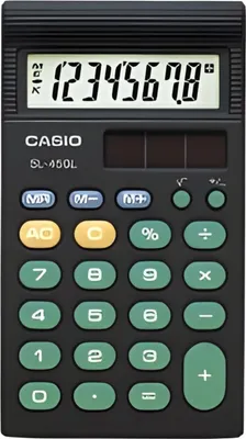 Produktbild von Casio Schulrechner SL-450 S 8 Stellen, Solar/Batterie