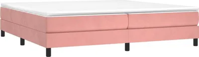 Produktbild von vidaXL Boxspringbettgestell Rosa 200x200 cm Samt