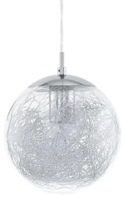 Produktbild von EGLO Luberio, Flexible Halterung, Aluminium, Chrom, Transparent, Aluminium, Chrom, Transparent, Aluminium, Glas, Stahl, Aluminium, Glas, Drinnen